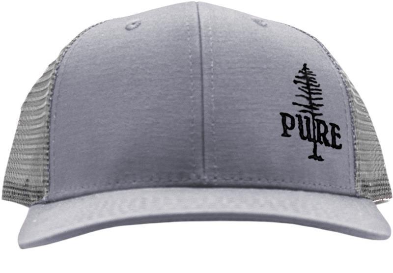 PURE Tree Mesh Trucker Hat - Concrete 1