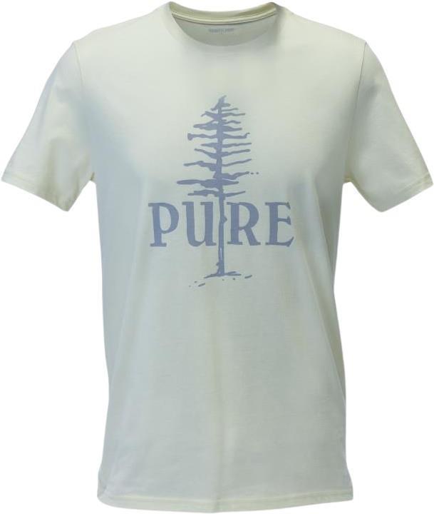 PURE Tree SS T-Shirt, Pima Cotton - Mens - Natural 1