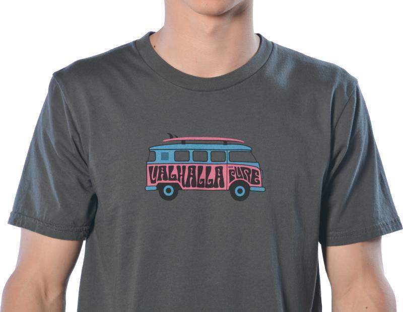 SUP Bus T-Shirt, Organic Cotton - Mens - Slate 2