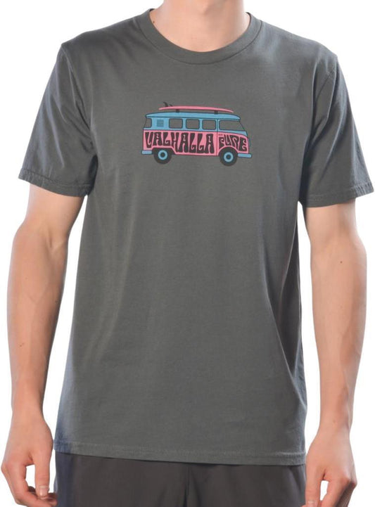 SUP Bus T-Shirt, Organic Cotton - Mens - Slate 1