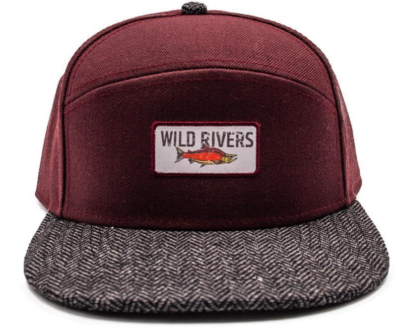Salmon Hat, Twill - Maroon 1