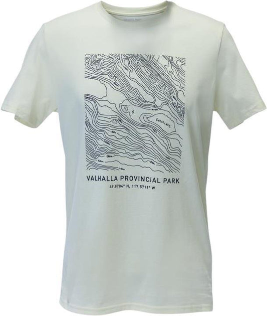 Valhalla Kingdom - Valhalla Provincial Park Pima Cotton T-Shirt - Mens - Natural 1