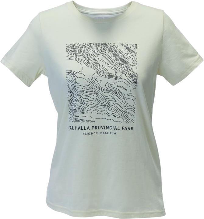 Valhalla Kingdom - Valhalla Provincial Park Pima Cotton T-Shirt - Womens - Natural 1