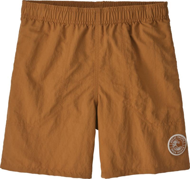 Baggies Shorts, 5" Inseam - Lined - Kids - GPIW Crest / Umber Brown 1