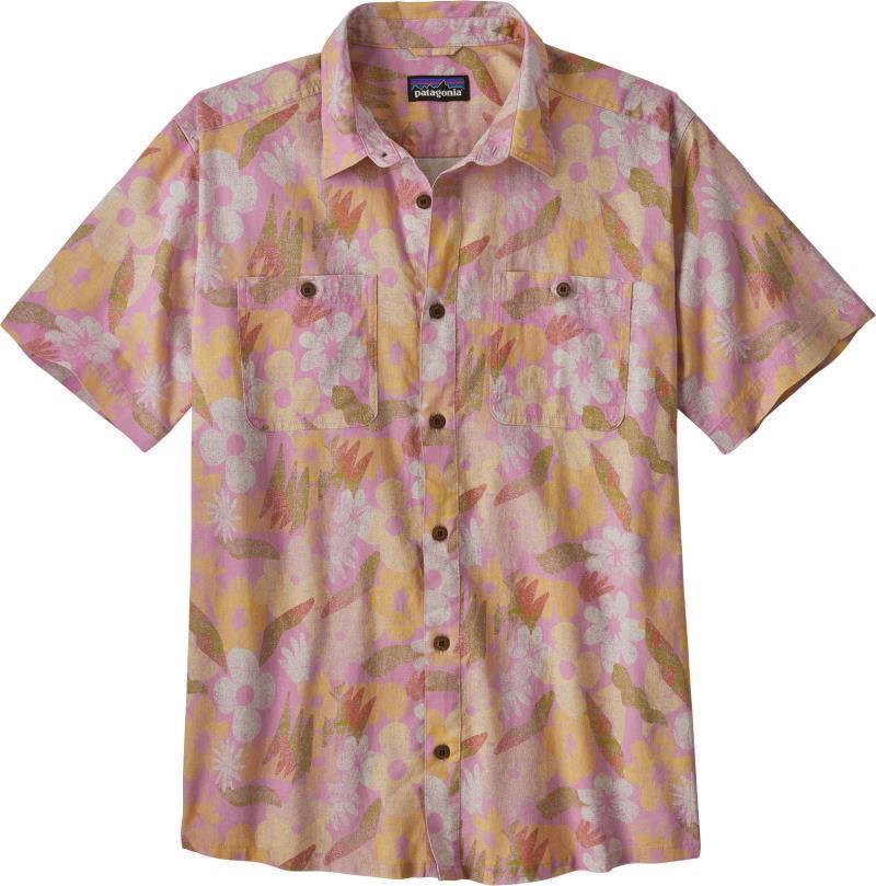 Back Step Shirt - Mens - Channeling Spring / Milkweed Mauve 1