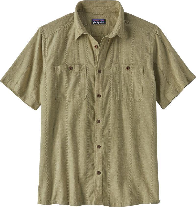 Back Step Shirt - Mens - Swell Dobby / Buckhorn Green 1