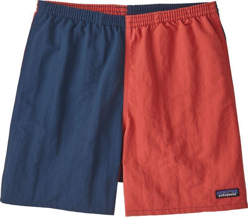 Baggies Shorts, 5" Inseam - Mens - Harlequin / Sumac Red 1