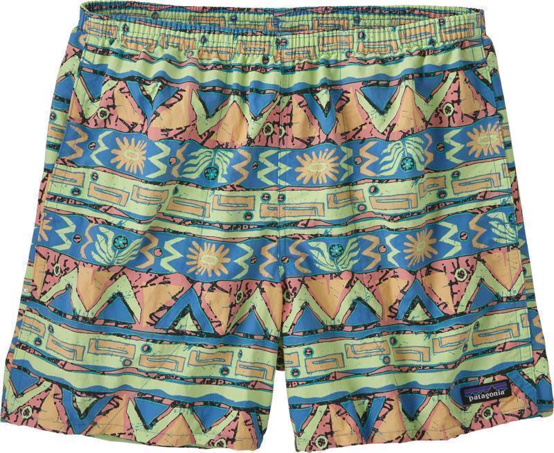 Baggies Shorts, 5" Inseam - Mens - High Hopes Geo / Salamander Green 1