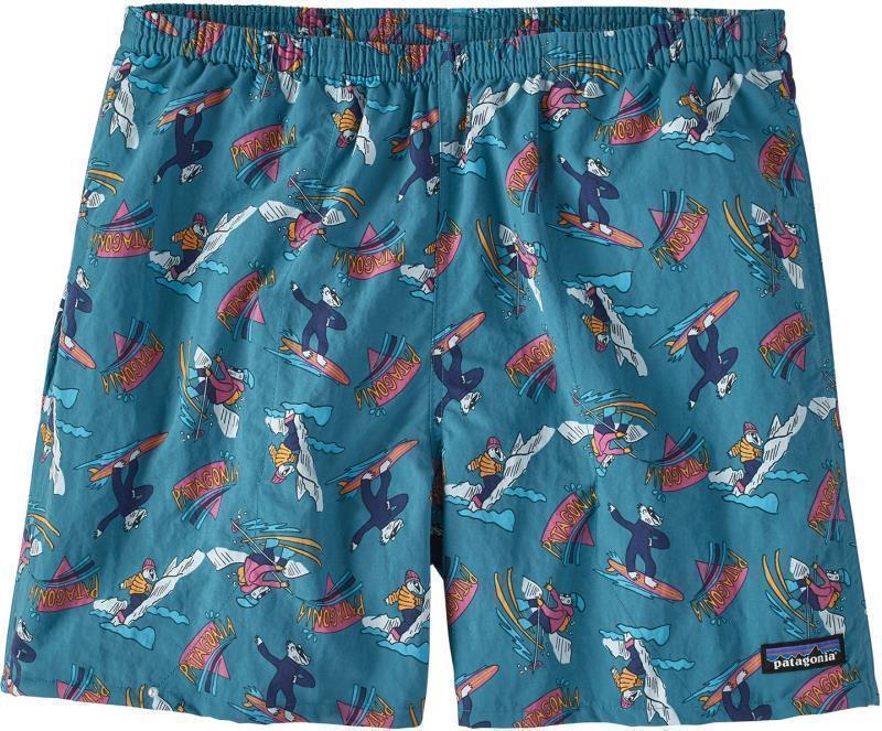Baggies Shorts, 5" Inseam - Mens - Mr. Badger / Wavy Blue 1