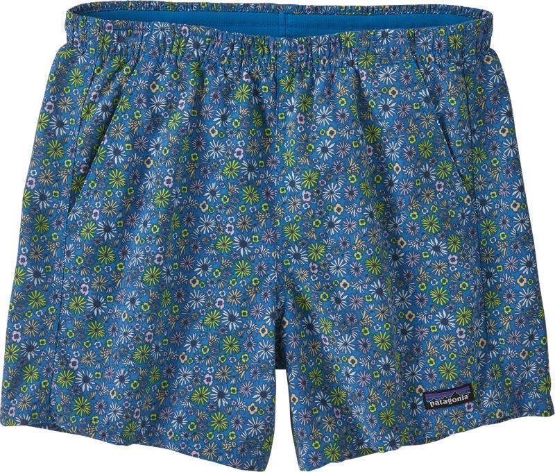 Baggies Shorts, 5" Inseam - Womens - Floral Fun / Vessel Blue 1