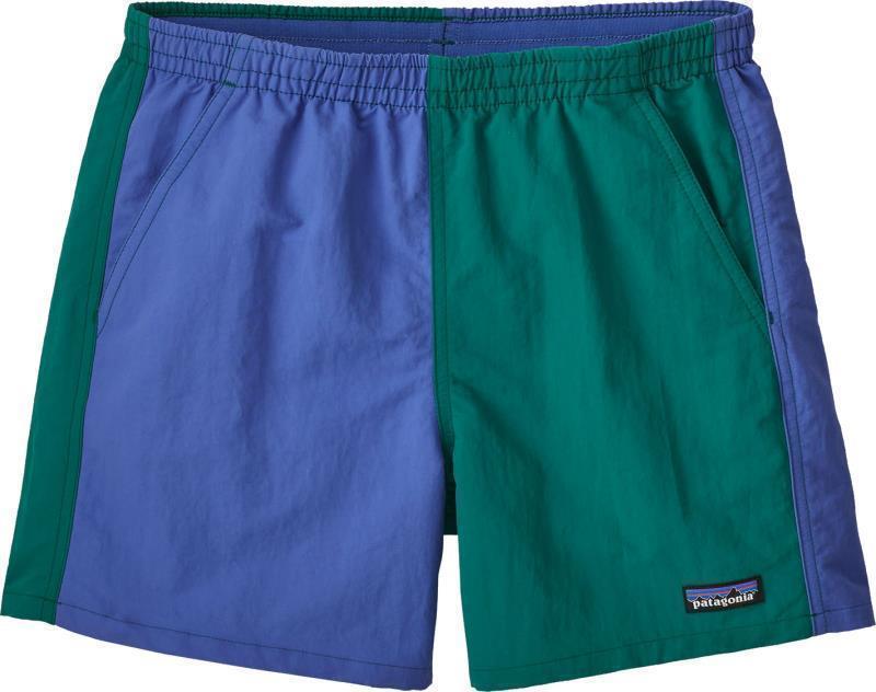 Baggies Shorts, 5" Inseam - Womens - Harlequin / Borealis Green 1