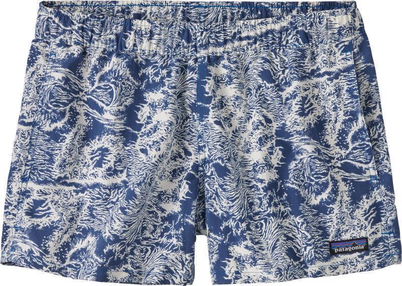 Barely Baggies Shorts, 2.5" Inseam - Womens - crash / endless blue 1