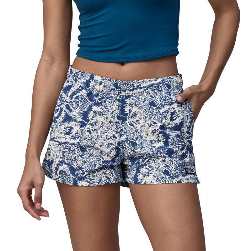 Barely Baggies Shorts, 2.5" Inseam - Womens - crash / endless blue 1