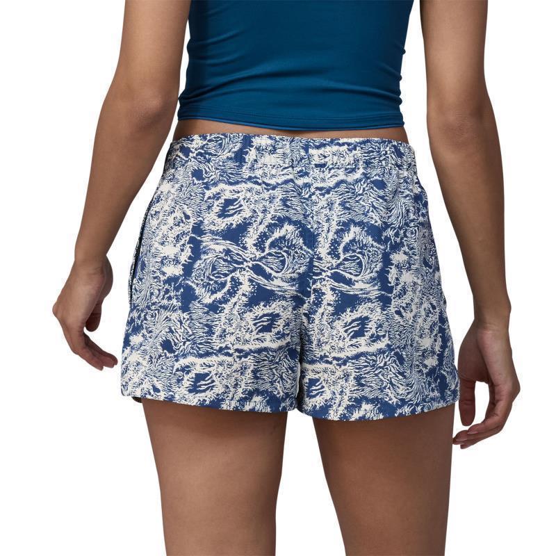 Barely Baggies Shorts, 2.5" Inseam - Womens - crash / endless blue 1