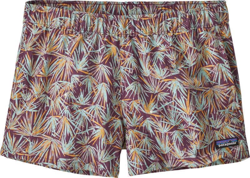 Barely Baggies Shorts, 2.5" Inseam - Womens - grasslands / night plum 1