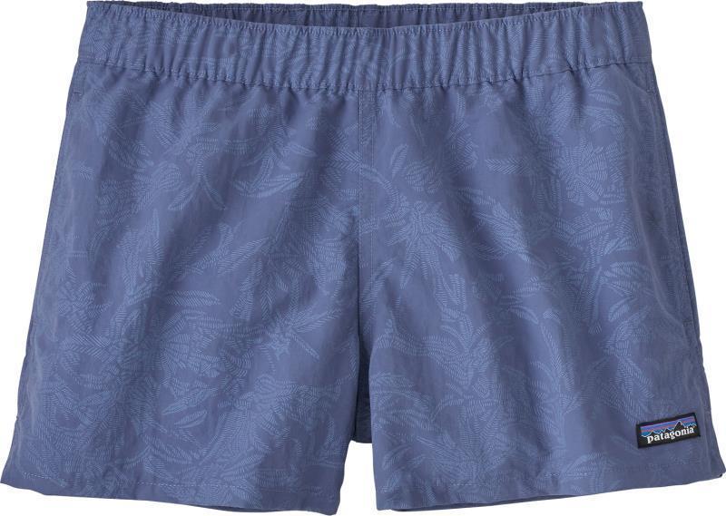 Barely Baggies Shorts, 2.5" Inseam - Womens - monkey flower / current blue 1