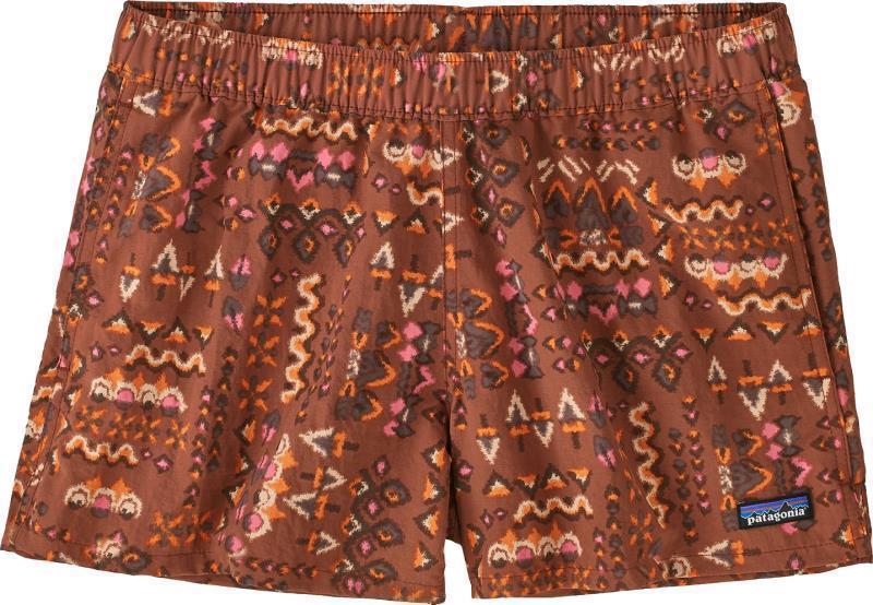 Barely Baggies Shorts, 2.5" Inseam - Womens - wandering woods / sisu brown 1