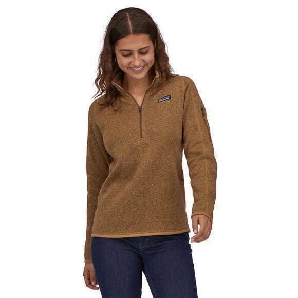 Better Sweater 1/4 Zip - Womens - Nest Brown 2