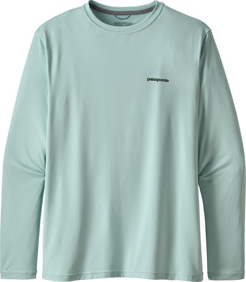 Capilene Cool Daily Fish Graphic LS Shirt - Mens - Chase / Atoll Blue 2