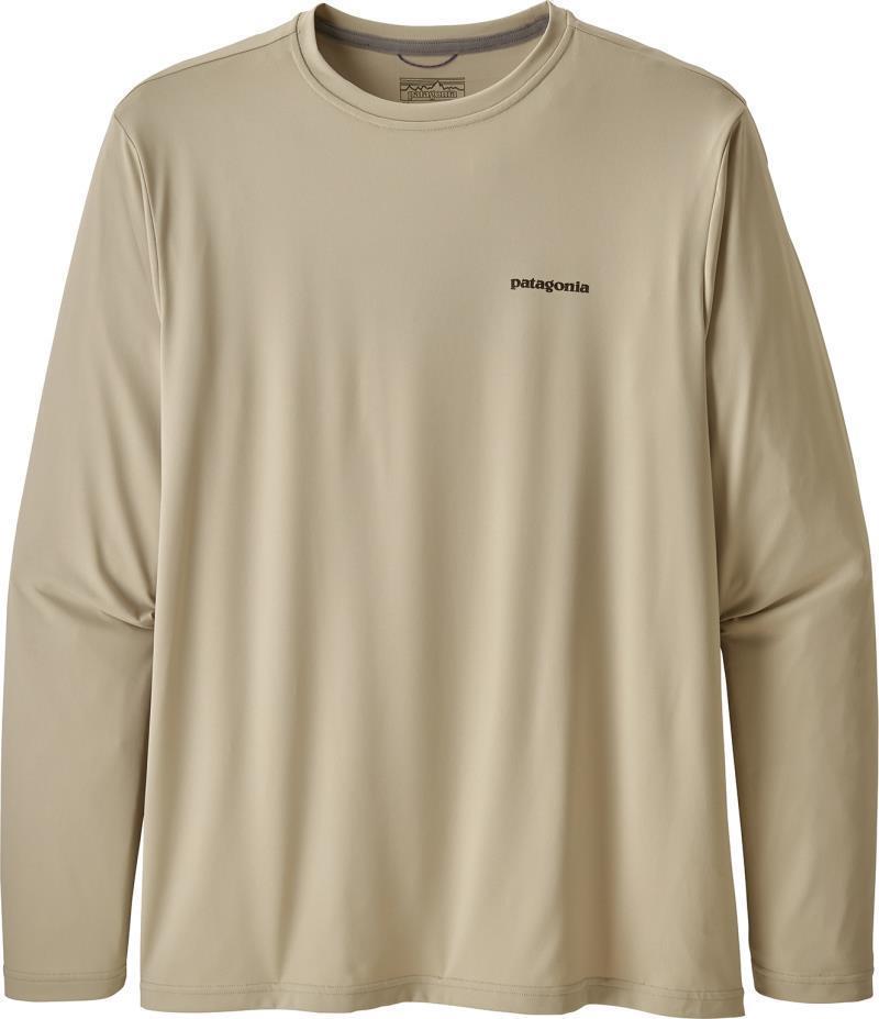 Capilene Cool Daily Fish Graphic LS Shirt - Mens - Golden Dorado / Pelican 2