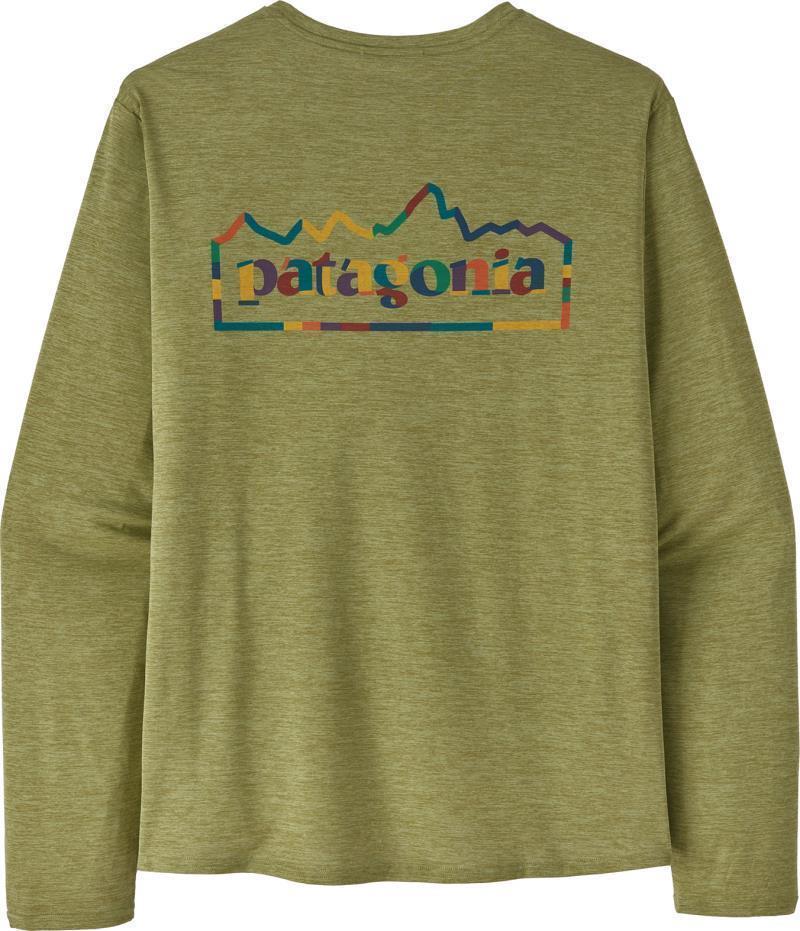 Capilene Cool Daily Graphic LS Shirt - Mens - Unity Fitz / Buckhorn Green X-Dye 1