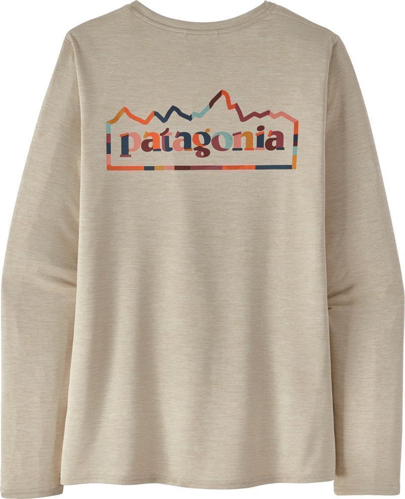 Capilene Cool Daily Graphic LS Shirt - Womens - Unity Fitz / Pumice X-Dye 1
