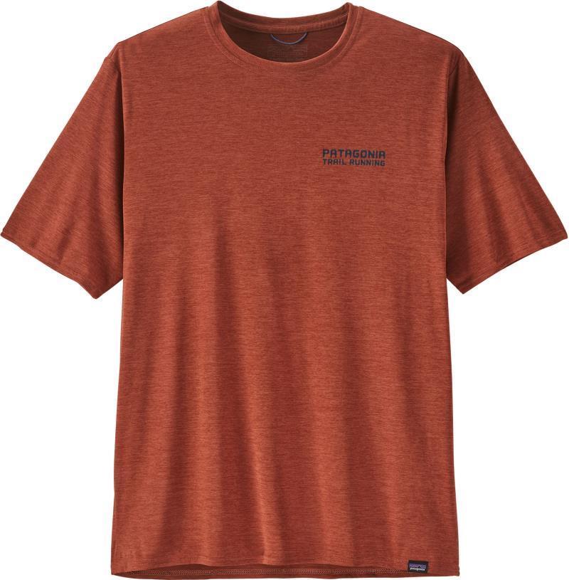Capilene Cool Daily Graphic Shirt - Lands - Mens - Tree Trotter / Burl Red X-Dye 2
