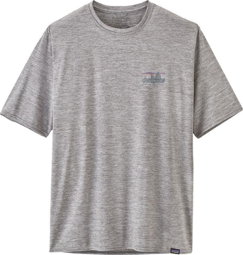 Capilene Cool Daily Graphic Shirt - Mens - 73 Skyline / Feather Grey 2