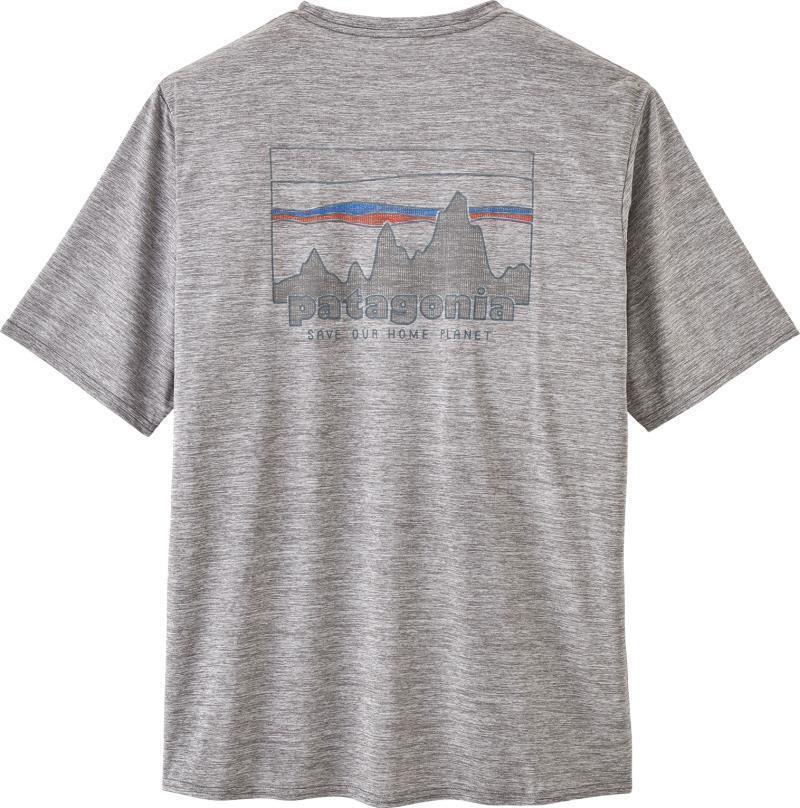 Capilene Cool Daily Graphic Shirt - Mens - 73 Skyline / Feather Grey 3