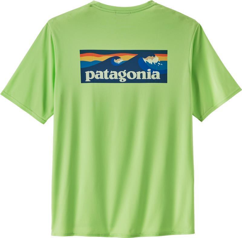 Capilene Cool Daily Graphic Shirt - Mens - 73 Skyline / Phosphorus Green X-Dye 1