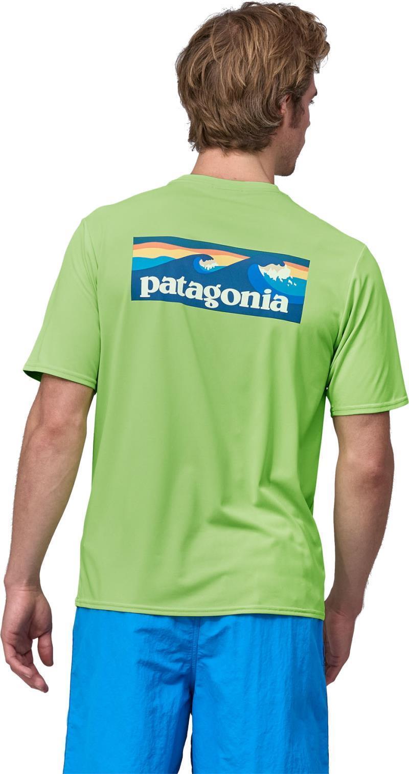 Capilene Cool Daily Graphic Shirt - Mens - 73 Skyline / Phosphorus Green X-Dye 3
