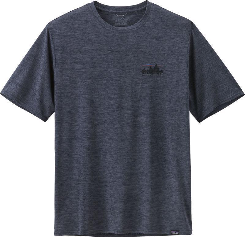 Capilene Cool Daily Graphic Shirt - Mens - 73 Skyline / Smolder Blue X-Dye 2