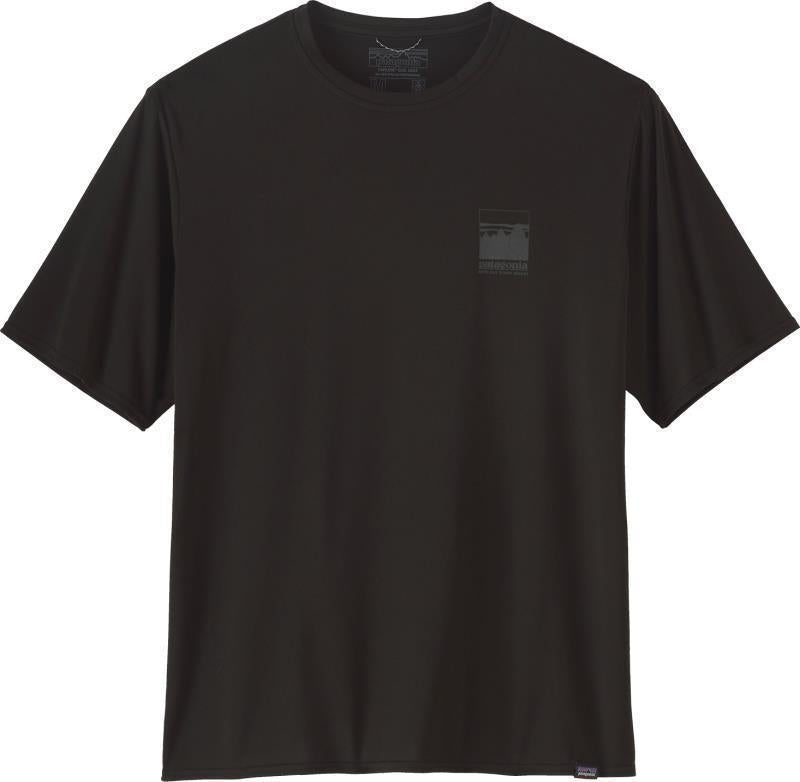 Capilene Cool Daily Graphic Shirt - Mens - Alpine Icon / Black 3