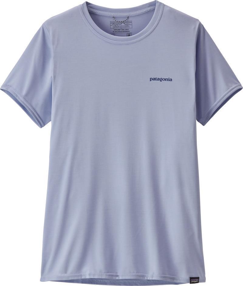 Capilene Cool Daily Graphic Shirt - Womens - Boardshort Logo / Beluga X-Dye 1