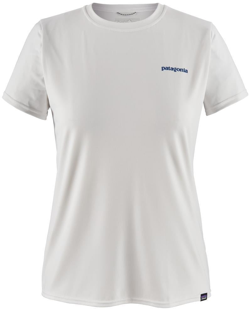 Capilene Cool Daily Graphic Shirt - Womens - Boardshort Logo / White 2