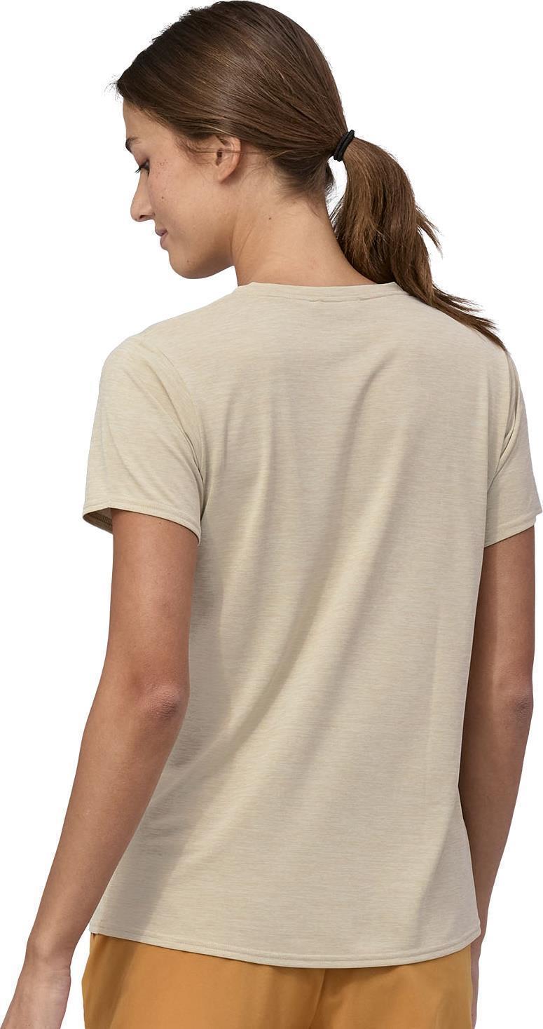 Capilene Cool Daily Graphic Shirt - Womens - Ridge Rise Moonlight / Pumice X-Dye 2
