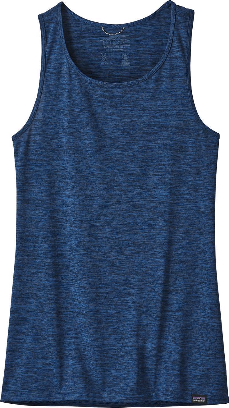 Capilene Cool Daily Tank - Womens - Viking Blue - Navy Blue X-Dye 1