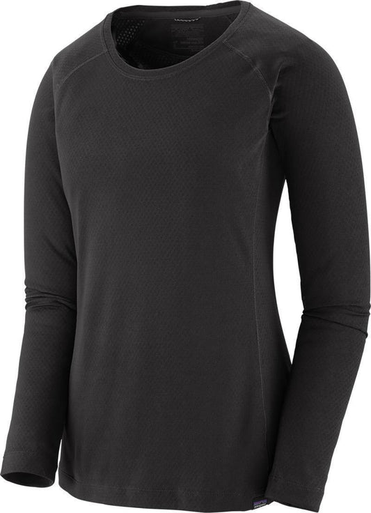 Capilene Midweight Crew - Womens - Black 1