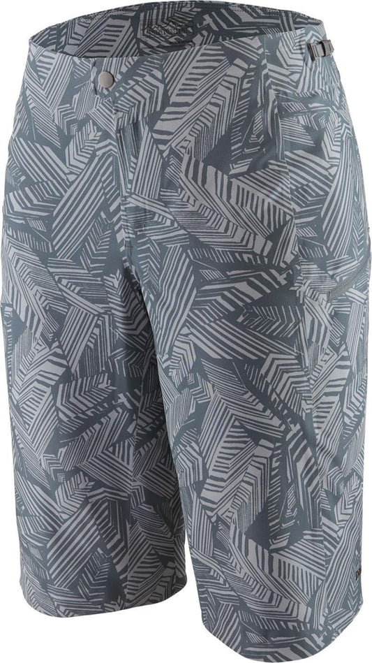 Dirt Roamer Bike Shorts, 12.5" Inseam - Womens - Kelp Ka-Pow / Plume Grey 1