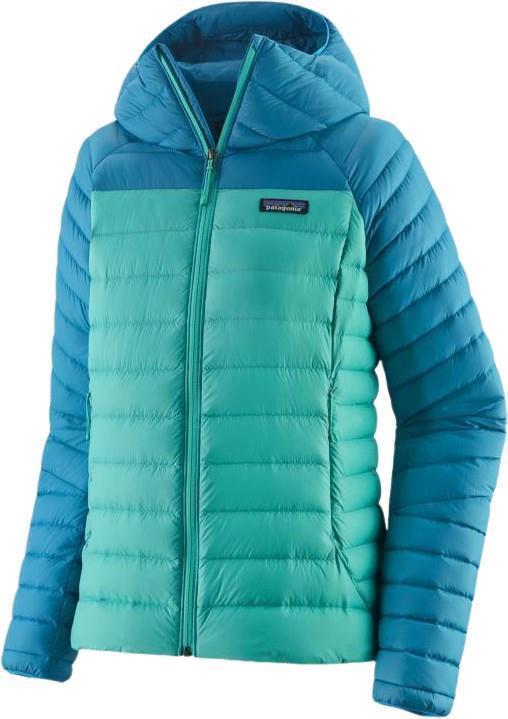 Down Sweater Hoody - Womens - Fresh Teal 1