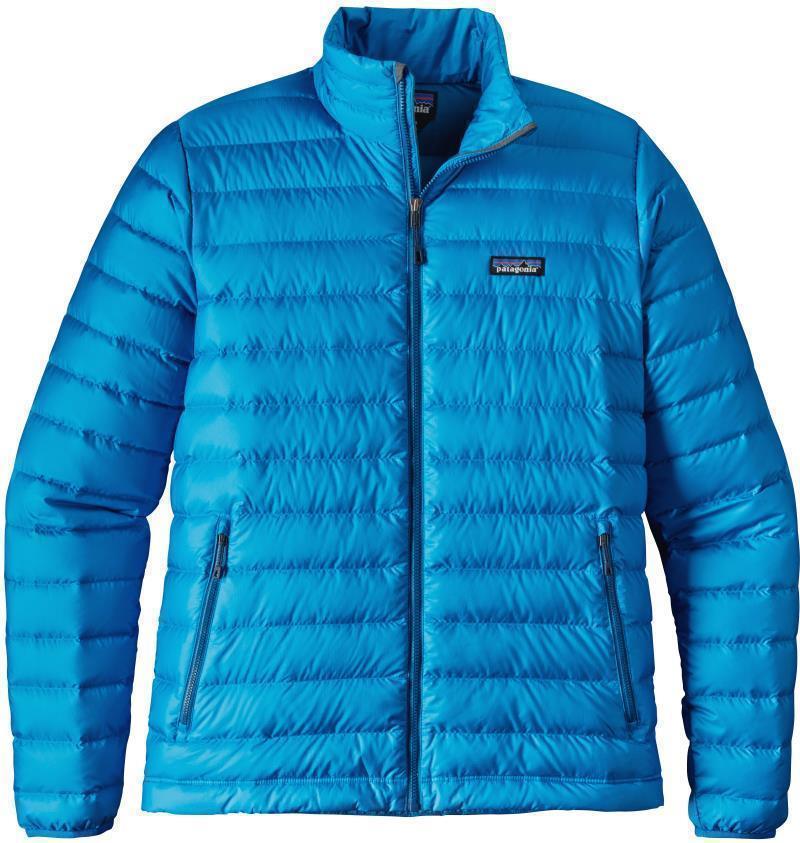 Down Sweater - Mens - Andes Blue w/Big Sur Blue 1