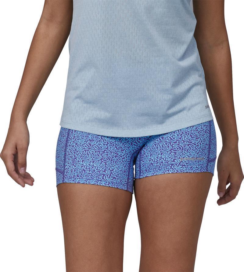 Endless Run Shorts, 4" Inseam - Womens - Journeys / Perennial Purple 2