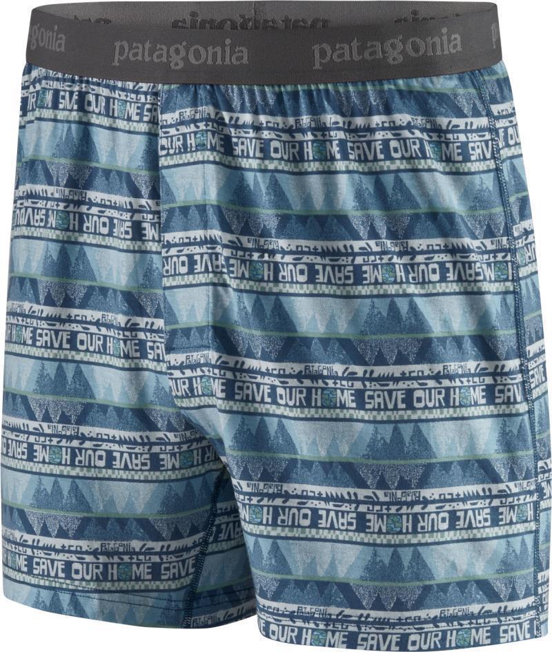 Essential Boxers - Mens - Home / Dolomite Blue 1