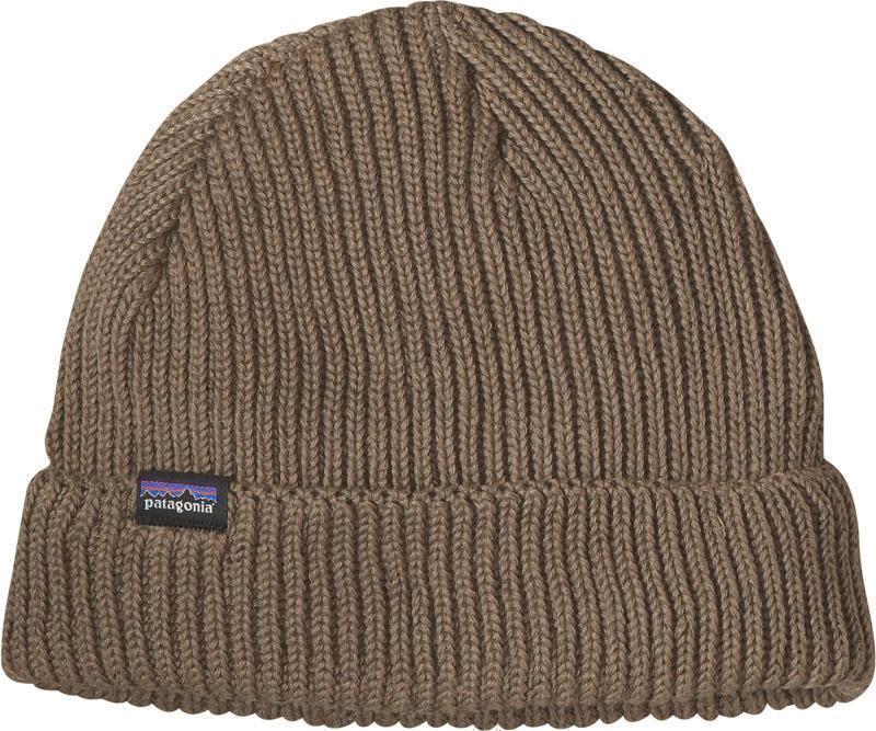 Fishermans Rolled Beanie - Ash Tan 1