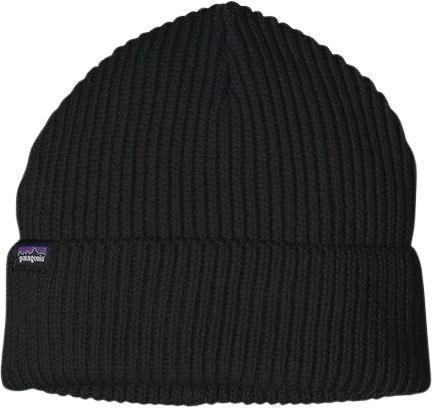 Fishermans Rolled Beanie - Black 2