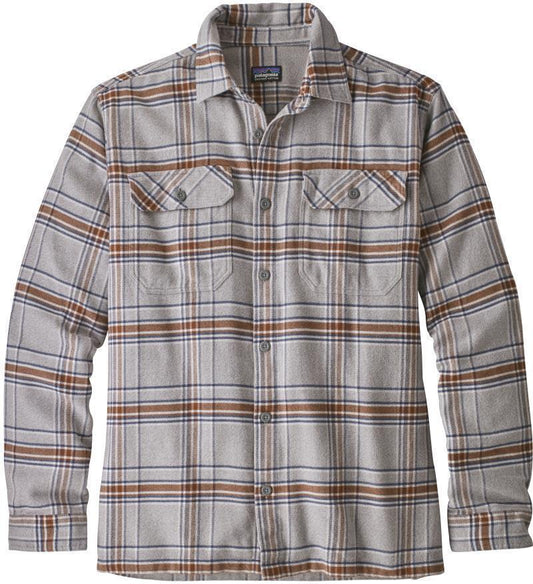 Fjord Flannel LS Shirt - Mens - Activist / Feather Grey 1