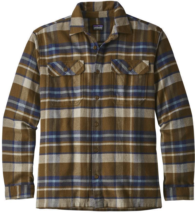 Fjord Flannel LS Shirt - Mens - Basin / Sediment 1