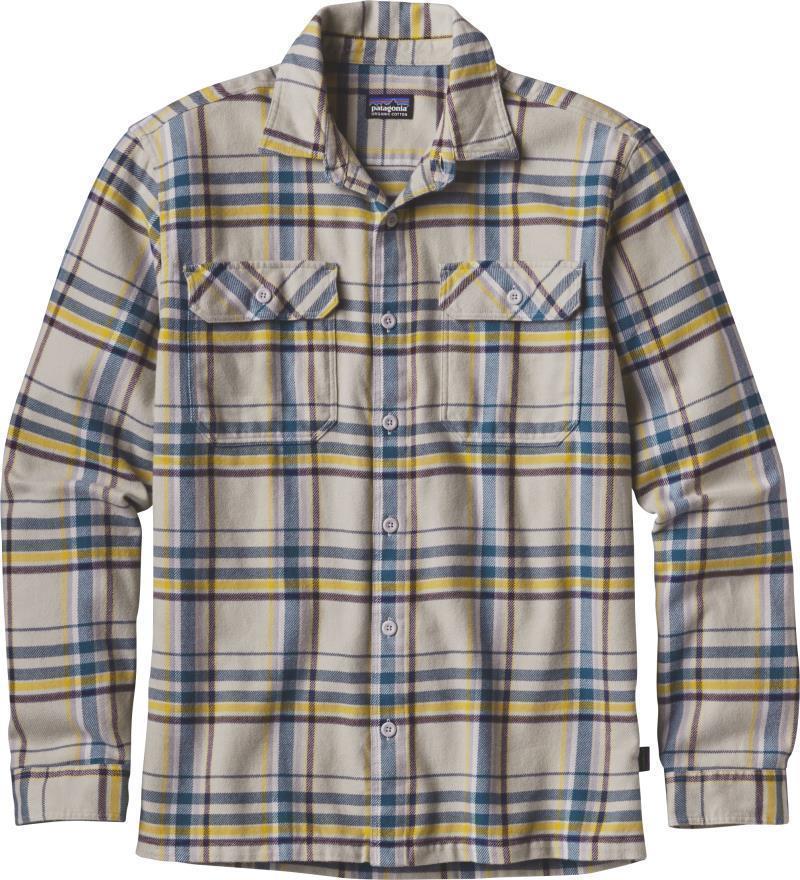 Fjord Flannel LS Shirt - Mens - Blue Ox / Tailored Grey 1