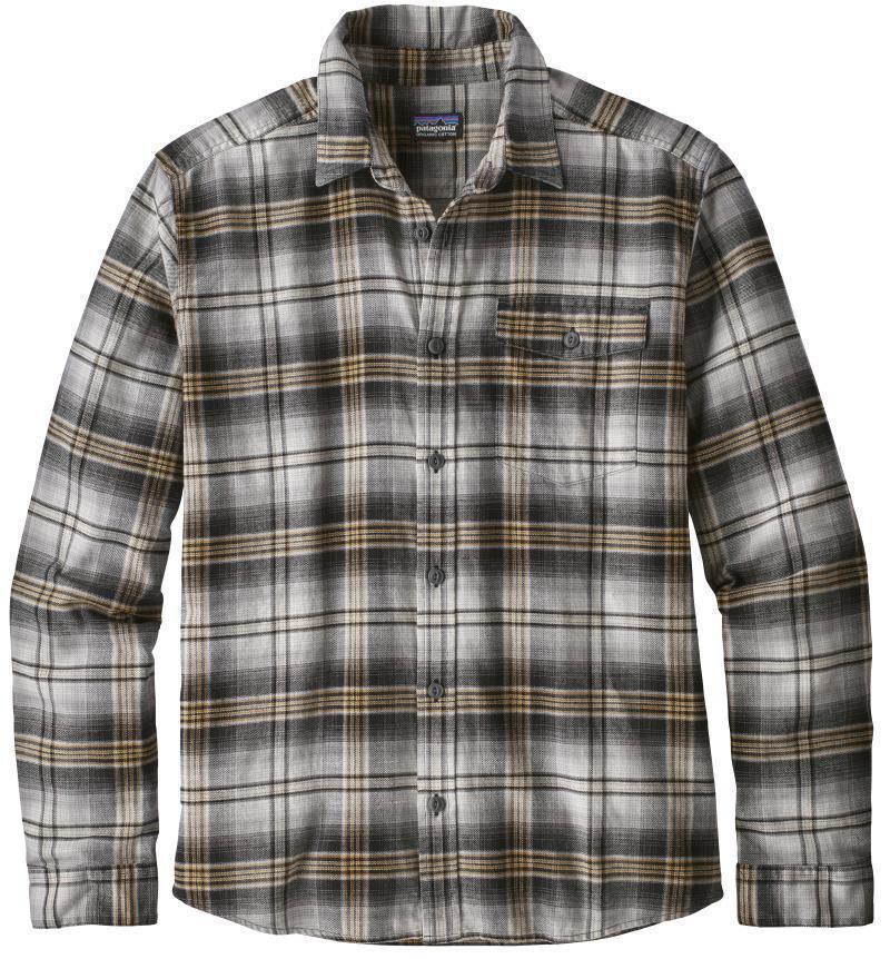 Fjord Flannel Lightweight LS Shirt - Mens - Bad Ombre / Black 1