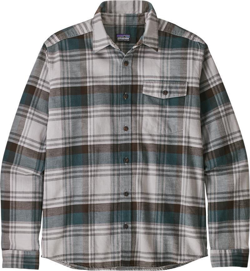 Fjord Flannel Lightweight LS Shirt - Mens - Buttes / Tailored Grey 1